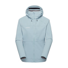 Mammut Women's ULTIMATE Comfort SO Hooded Jacket Nebla 