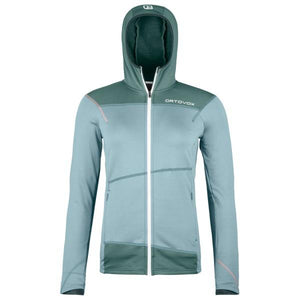 Ortovox Women's FLEECE Light Hoody Glacier Grey 