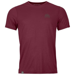Ortovox 120 COOL TEC MNT STRIPE TS Red Malbec 