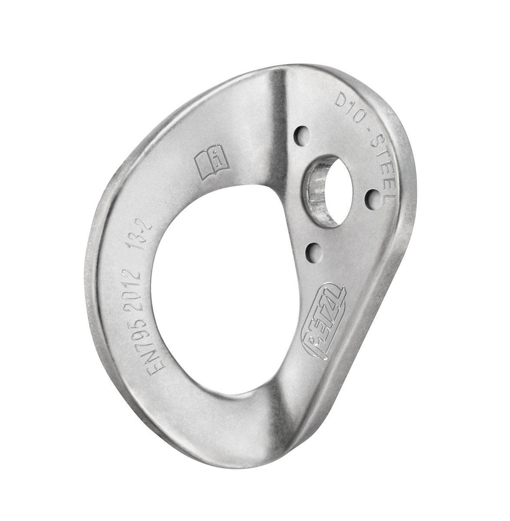 Petzl COUR STEEL 10 mm Placchetta di ancoraggio 