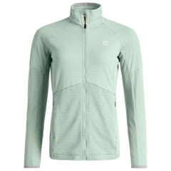 Ortovox Womens' FLEECE Light Grid Jacket Green Acid 