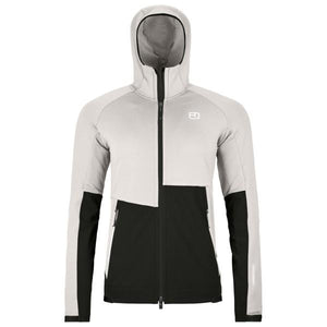 Ortovox Women's FLEECE RIB Hoody White Tea 